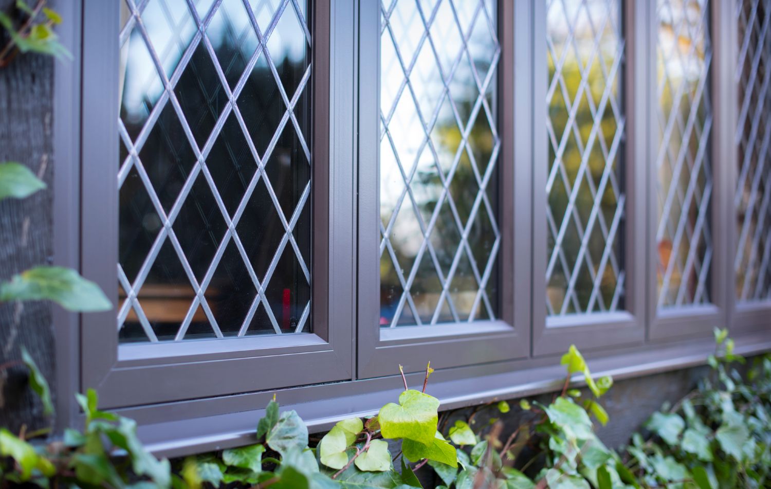 patterened glazed window 